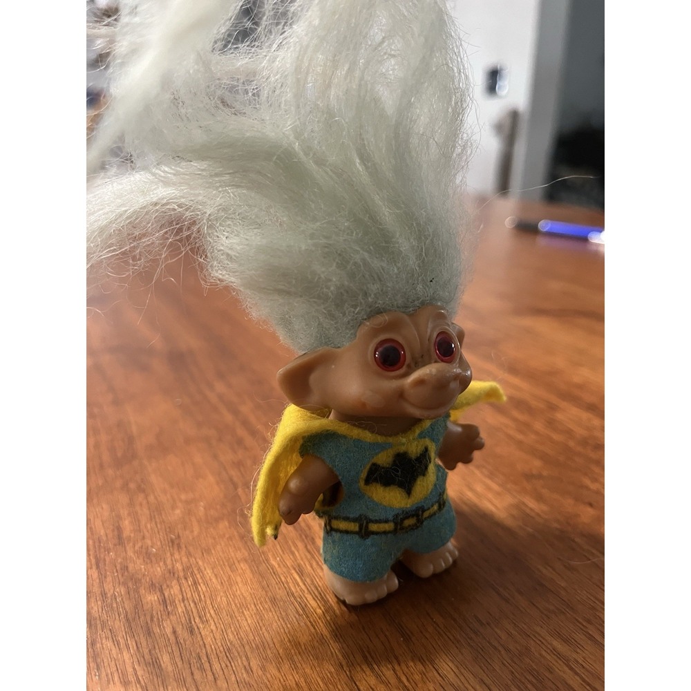 1966 - Vintage "BATMAN Troll" Doll. W/original cape - - Picture 4 of 10